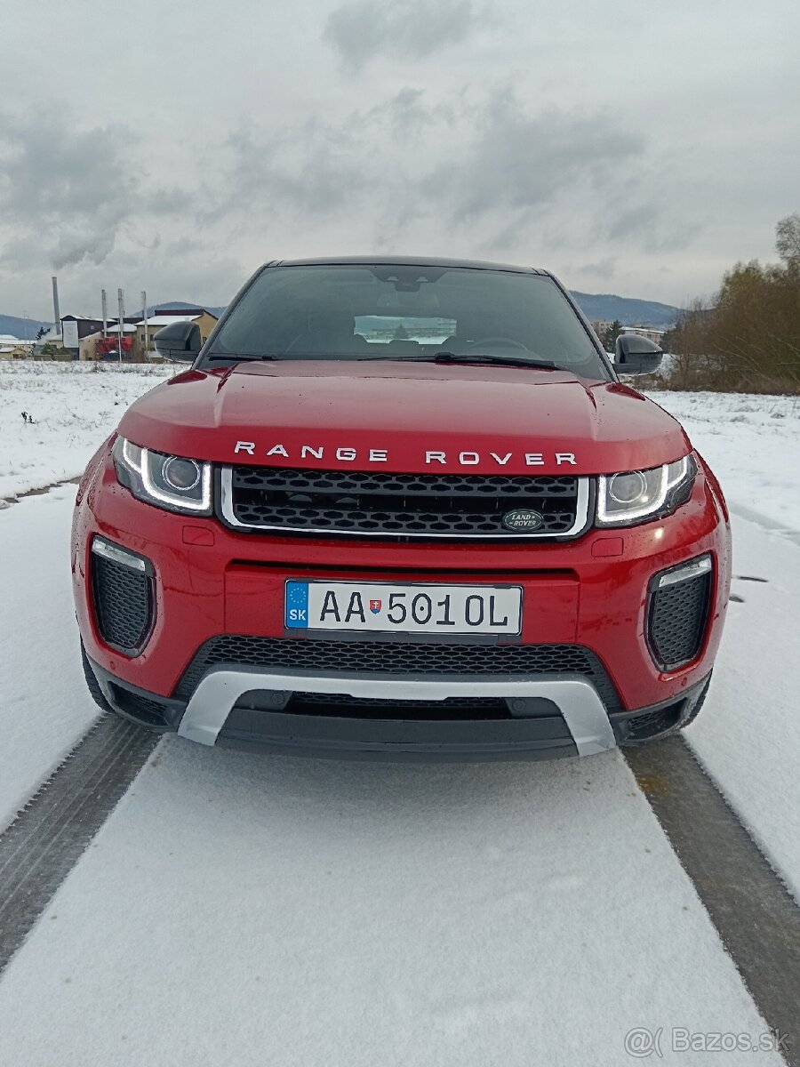 Predám range rover evoque 2.0diesel 110kw 77.800km.PANORAMA