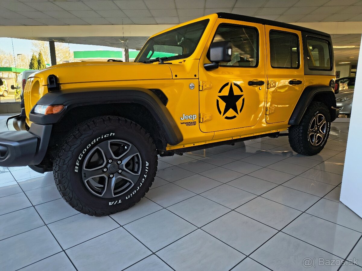 Jeep Wrangler  Unlimited 1. Majiteľ 147kw