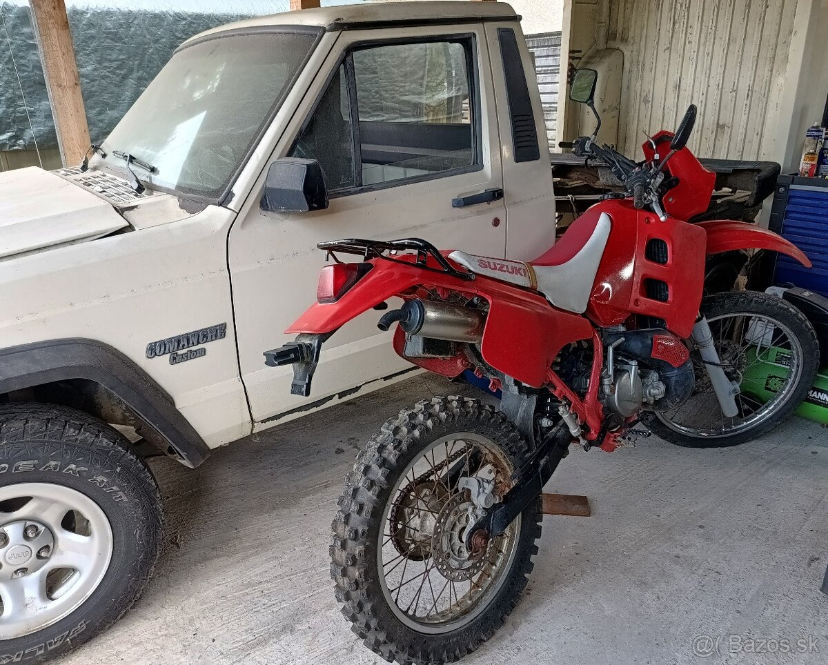 Suzuki TS 125 R, motokros, dvoj takt, vodnik