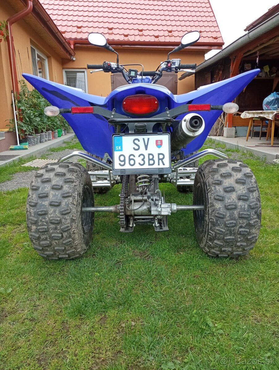 Štvorkolka Yamaha raptor