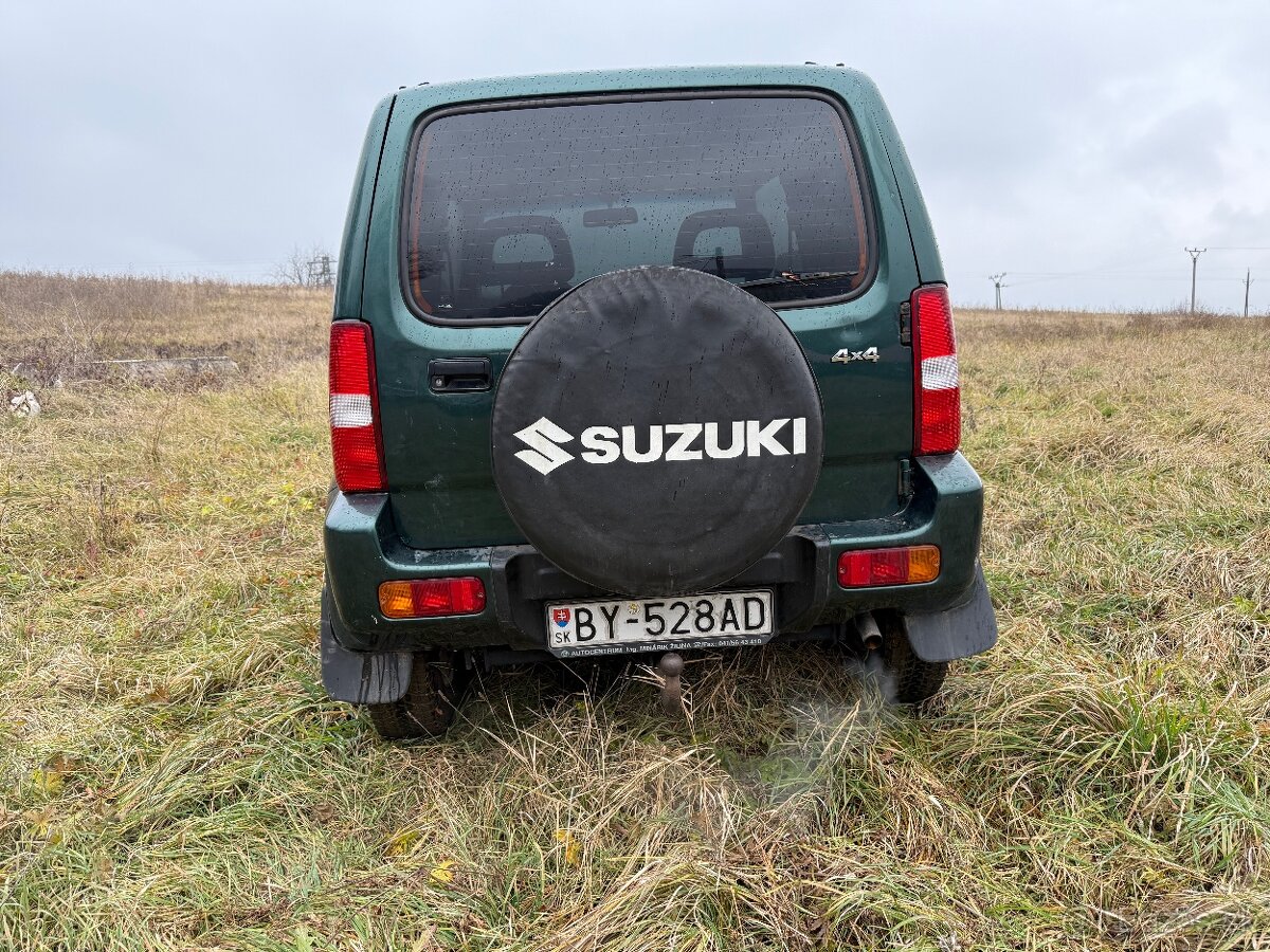 Predám Suzuki Jimny 1.3 JLX – spoľahlivé 4x4