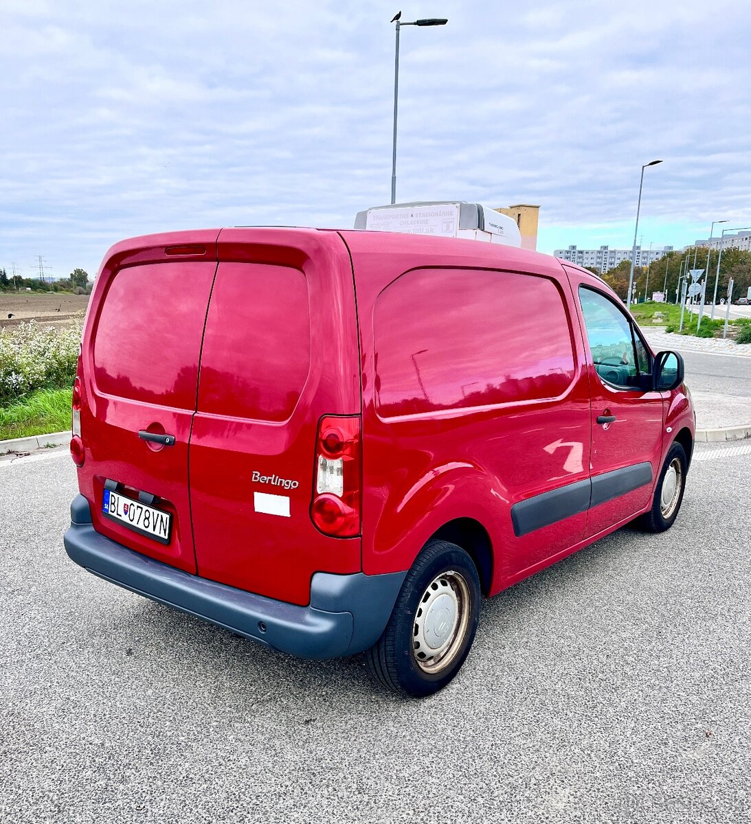 Chladiarenské auto - Citroën Berlingo