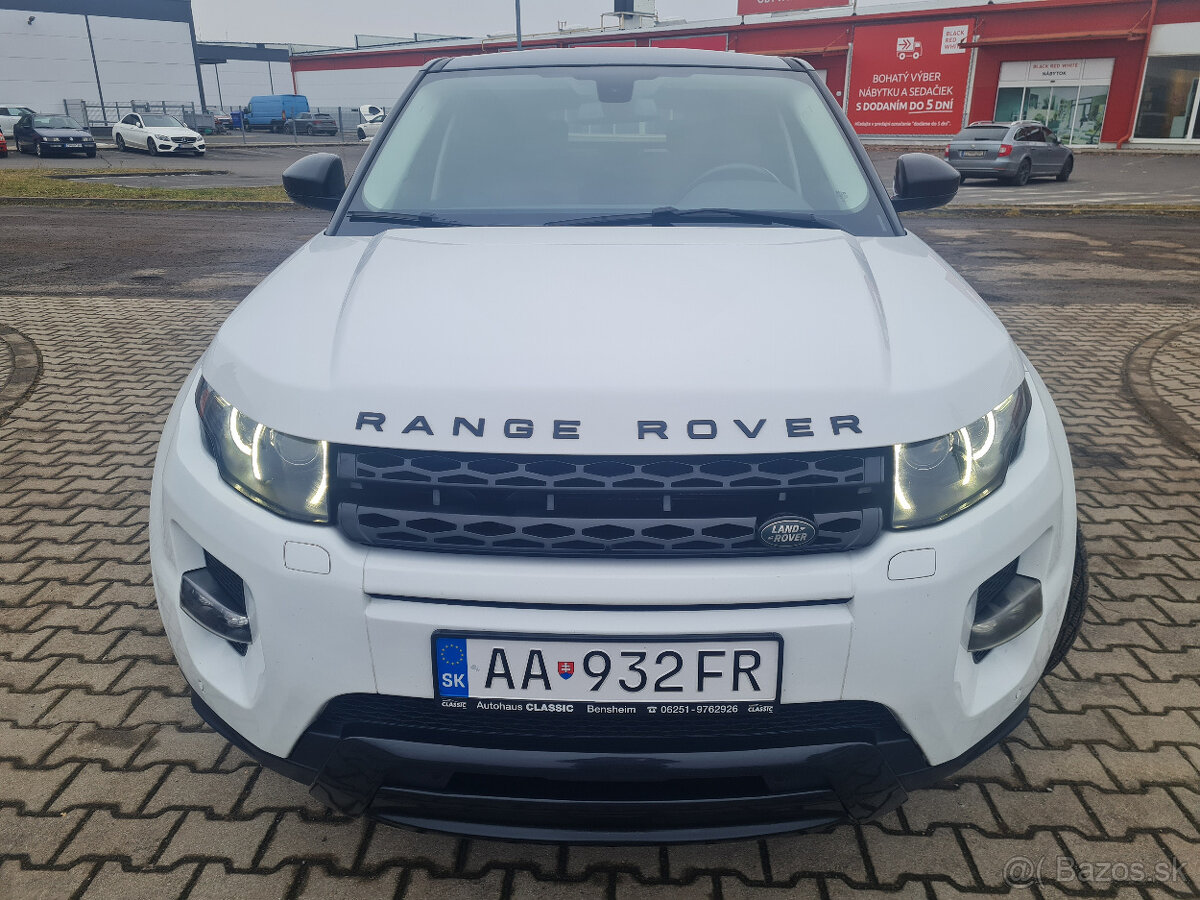 Land Rover Range Rover Evoque 2.2 D, Dynamic, Black Packet