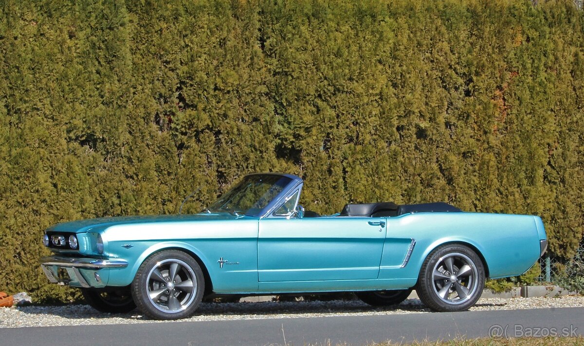 1965 FORD MUSTANG CABRIO V8 4-SPEED MANUAL