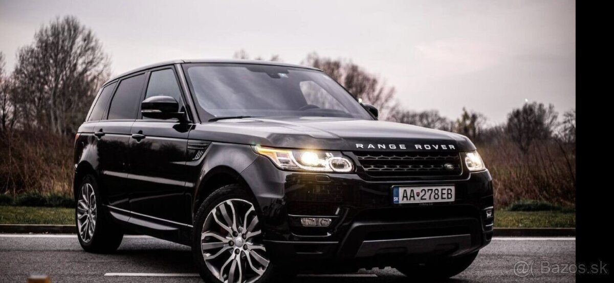 Landrover range rover sport.