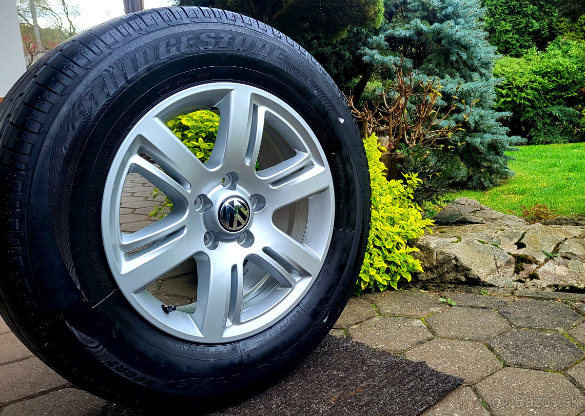 alu R17 5x120 orig. VW Amarok, T5 (+pneu Bridgestone 245/65)