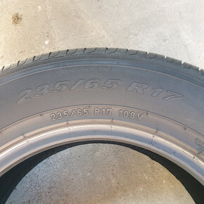 Predám letné pneumatiky 235/65R17 Pirelli - 3