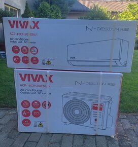 Predám uplne novú klimatizáciu VIVAX 5,3 kw - 3