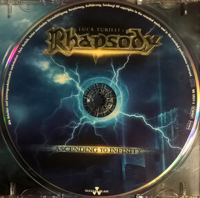 cd Rhapsody (Luca Turilli's) – Ascending To Infinity 2012 - 3