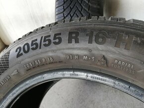 205/55 r16 zimné pneumatiky Continental 7mm - 3