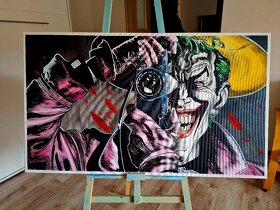 Joker 120x70 cm, Acryl, Handmade - 3