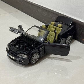 1:18 Kyosho BMW M3 E46 Cabriolet (Black) Dealer Edition - 3