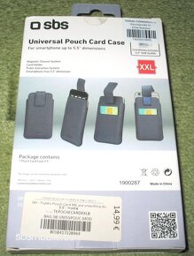 SBS Universal Pouch Card Case 5.5" - 3