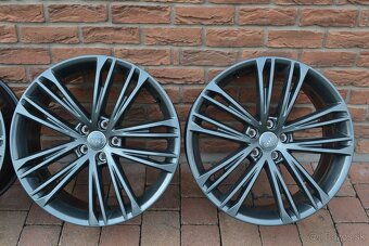 5x112 R20 Original Audi A7 / S7 4k8 Hlinikove disky Antracit - 3