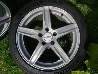 Pneu Michelin 225/45 ZR17 94Y na diskoch Dezent 7J 5x112 R17 - 3