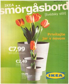 Predaj príležitostných katalógov IKEA - 3