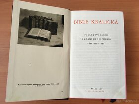 predám knihu Bible kralická - 3