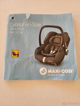 Vajíčko Maxi-Cosi cabrio fix isize - 3