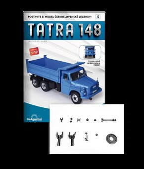 Tatra 148 1:10 DeAgostiny č. 3,4 - 3