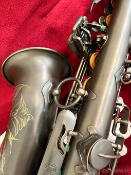 Predám nový alt saxofón kópia Selmer- nelakovaný- Retro Anti - 3