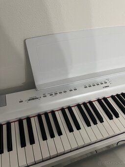 elektricky klavir (piano) znacky yamaha: digital piano p-125 - 3