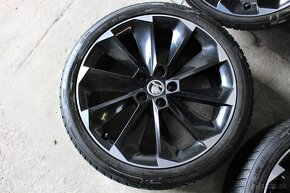 19"--ORIGINAL----ŠKODA--SUPERB--5x112 R19--ZIMNA SADA - 3