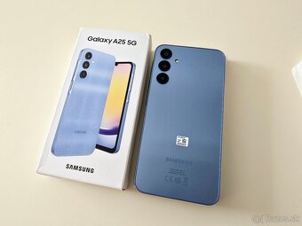 SAMSUNG Galaxy A25 5G 6GB/128GB BLUE NEPOUŽÍVANÝ - 3