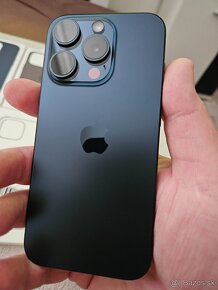 Iphone 15 pro 128gb Modrý // TOP STAV - 3