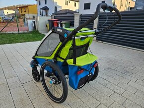 cyklovozík Thule Chariot Sport 1 + bežecký set + miminkovník - 3