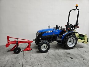 Malotraktor Solis 26 na predaj s pluhom a rotavátorom - 3