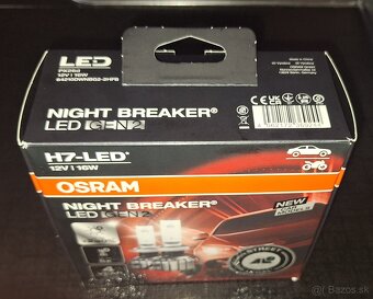 Osram Night Breaker LED H7 GEN2 +230% Legálne - 3