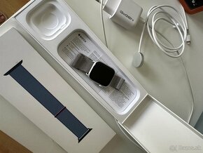 Apple Watch S9 GPS 41mm Silver + Nabíjačka - 3