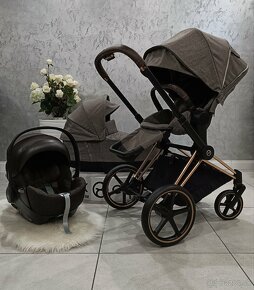 TROJKOMBINÁCIA CYBEX PRIAM ROSEGOLD MANHATTAN GREY - 3