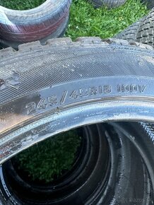 Predam 245/45 R18 zimne pneumatiky - 3