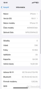 Predam i phone 12 64GB top stav noseny v puzdre a ochranej f - 3