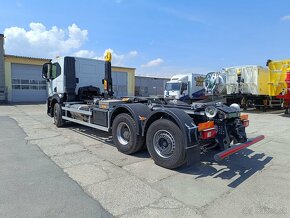 Iveco X-WAY 6x2 s nosičem kontejneru Hyvalift TITAN 22-60-SK - 3