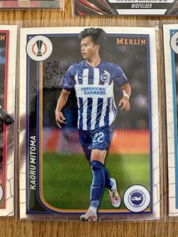 ZBERATEĽSKÉ FUTBALOVÉ KARTY KARTIČKY MERLIN A TOPPS - 3