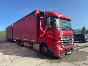 TANDEMOVÁ SOUPRAVA MERCEDES - BENZ ACTROS 2545 - PRŮJEZD - 3