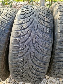 Zimné pneumatiky 205/55 r16 + plechové disky 5x100 - 3