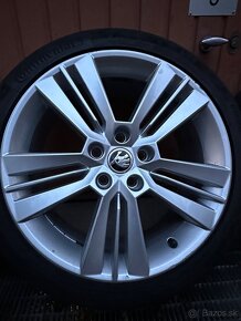 Disky 18” Škoda  5x112 r18+letné pneu/Pictoris/Škoda/VW/Seat - 3