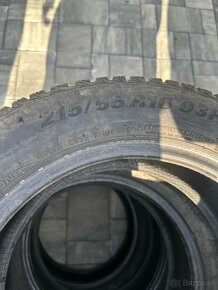 Predam 215/55 R16 zimne pneumatiky - 3