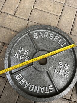 ‼️✅Olympijske kotuce/ Barbell Standard✅ - 3