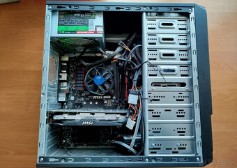 Predám PC Intel i5-4460\16GB\GTX750Ti\SSD+HDD - 3