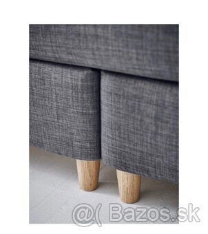 IKEA Dunvik Boxspring manželská posteľ 180x200cmx - 3