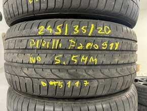 R20 245/35 Pirelli P Zero 91Y NO  2x5.5MM DPT5117 - 100 EUR - 3