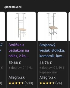 Stolička, Nemý/pánsky sluha, leňoch - 3