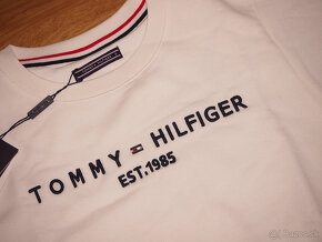 ommy Hilfiger dámska biela mikina 1 - 3