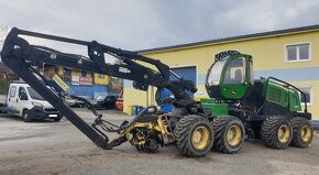 (2014) JohnDeere 1270E 8W harvestor 24t otočná kabina - 3