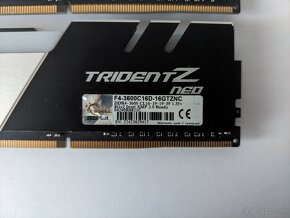 G.SKILL Trident Z Neo RGB DDR4 16GB KIT (2x8) 3600MHz CL16 - 3