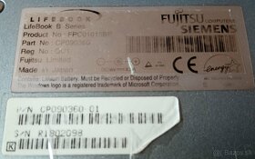 Fujitsu Siemens LifeBook B Series (FPC01015BP) - 3